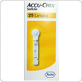 Ланцеты Акку-Чек Софткликс 25 штук (Accu-Chek Softclix)