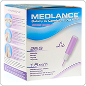 Одноразовые ланцеты Medlance Plus Lite (1.5 мм), 200 штук