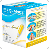 Одноразовые ланцеты Medlance Plus Special (2.0 мм), 200 штук