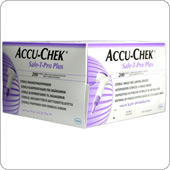 Одноразовые ланцеты Accu-Chek Safe-T-Pro Plus, 200 штук