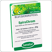 Sanatur - СпируХром, 100 таблеток по 400 мг в пластиковом пенале