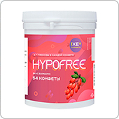 HypoFree - Таблетки декстрозы со вкусом барбариса, 54 шт