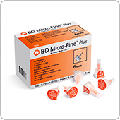 Иглы Микрофайн Плюс 6 мм (BD Micro-Fine Plus), 100 штук