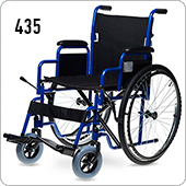 Кресло-коляска Армед 3000 (механическая, стальная, 17 дюймов)