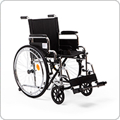 Кресло-коляска Армед H-010 (механическая, стальная, 18 дюймов)