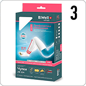 Чулки компрессионные противоэмболические B.Well CARE JW-224 (II кл.компрессии, размер 3, цвет белый)