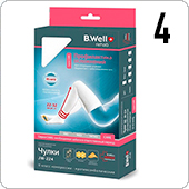 Чулки компрессионные противоэмболические B.Well CARE JW-224 (II кл.компрессии, размер 4, цвет белый)