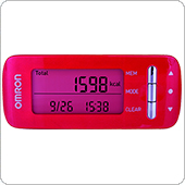 Монитор активности OMRON HJA-306 (розовый)