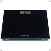 Весы персональные цифровые OMRON HN-289 (черные)