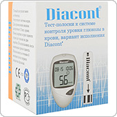 Тест-полоски Диаконт 50 штук (Diacont)