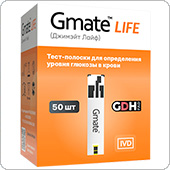 Тест-полоски ДжиМейт Лайф 50 штук (GMate Life)