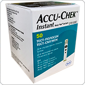 Тест-полоски Акку-Чек Инстант 50 штук (Accu-Chek Instant)