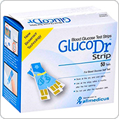 Тест-полоски Глюко Др 50 штук (GlucoDr)