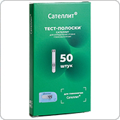 Тест-полоски Элта-Сателлит 50 штук (ПКГ-02)