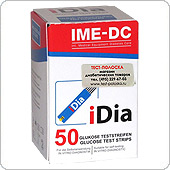 Тест-полоски iDia 50 штук (АйДиа)