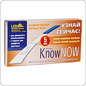 Тест на беременность Ноу Нау 5 мм (Know Now 5 mm)