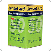 Тест-полоски Сенсокард 50 штук (Sensocard)