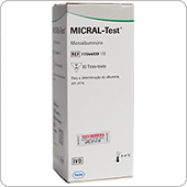 Тест-полоски Микраль-Тест II 30 штук (Micral-Test) на альбумин (albumin)