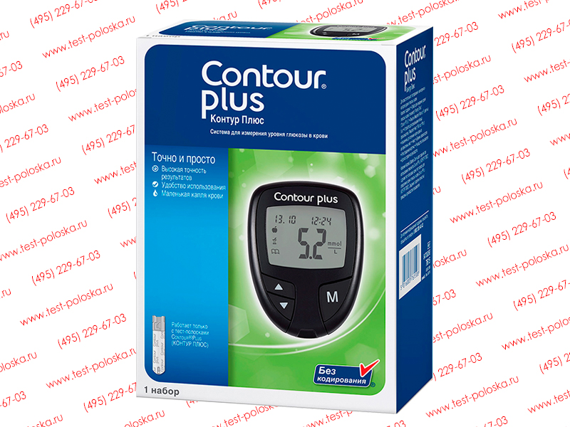 Глюкометр Контур ПЛЮС (Contour Plus) от компании Байер (Bayer). купить ...