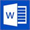 Значок Ворда Microsoft Word icon