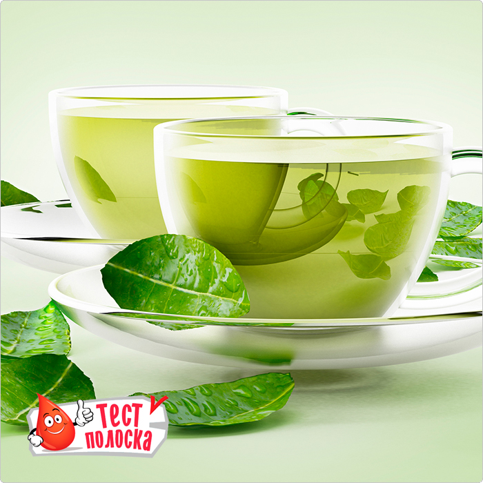 Зеленый чай регулирует уровень сахара в крови