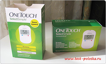 Глюкометр OneTouch Select