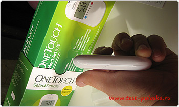 Глюкометр OneTouch Select